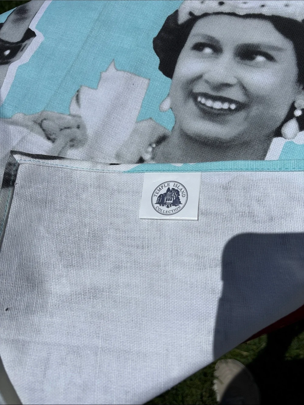 Queen Elizabeth II Diamond Jubilee 2012 NWT Tea Towel, & Waterford Tea Towel